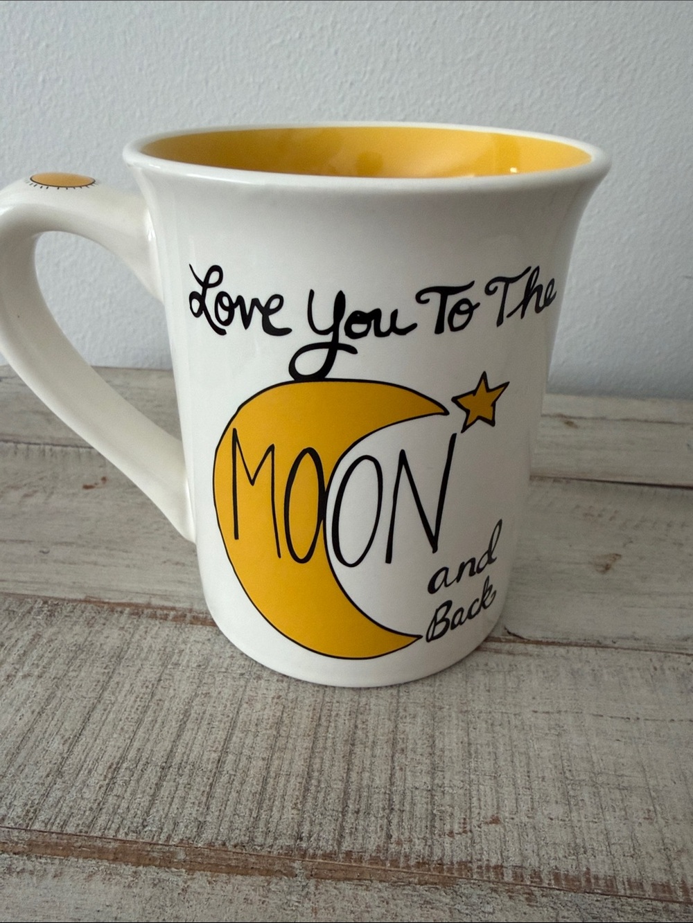 You Are My Sunshine/ Love You To The Moon And Back- Ceramic Mug - Picture 3 of 5